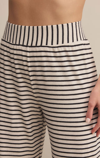 Z Supply Luxe Stripe Pant - Crystal