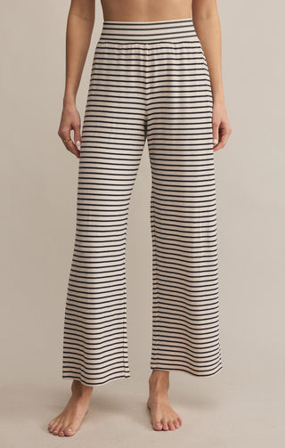 Z Supply Luxe Stripe Pant - Crystal