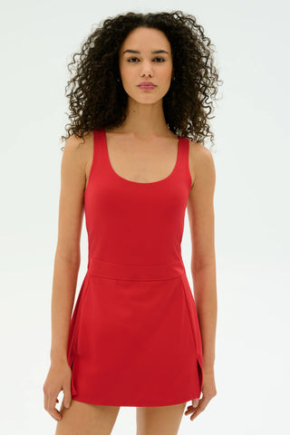 Splits59 Martina Rigor Dress - Pirate Red