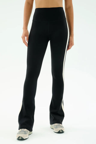 Splits59 Raquel High Waist Supplex Flare - Black/Creme