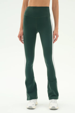 Splits59 Raquel High Waist Supplex Flare - Military/White