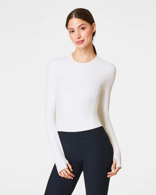 Spanx Smooth OnForm Long Sleeve Top - Powder