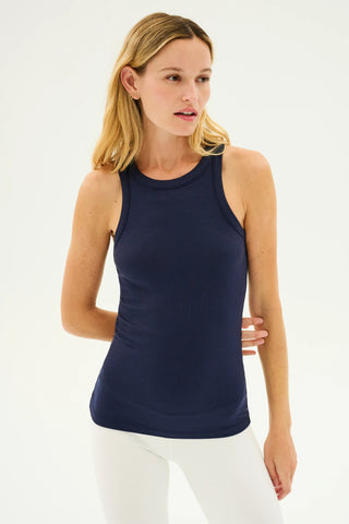 Splits59 Kiki Rib Full Length Tank - Navy