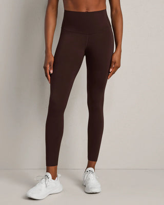 Rhone Defy Compression 7/8 Pocket Legging - Dark Espresso