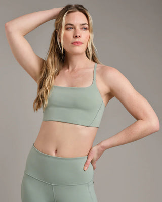 Rhone Revive Cami Sports Bra - Pacific Green