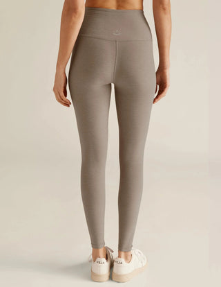 Beyond Yoga Caught In The Midi Legging - Birch Heather