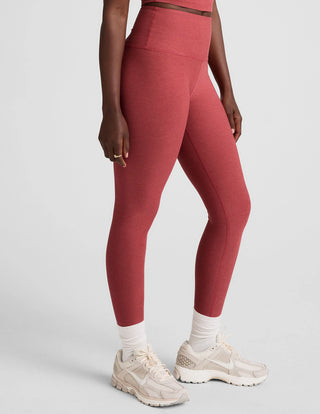 Beyond Yoga Spacedye Caught In The Midi HW Legging - Faded Rose Heather