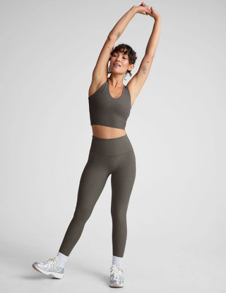 Beyond Yoga Spacedye Caught In The Midi HW Legging - True Gray Heather