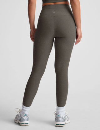 Beyond Yoga Spacedye Caught In The Midi HW Legging - True Gray Heather