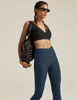 Beyond Yoga Spacedye At Your Leisure HW Midi Legging - Nocturnal Navy