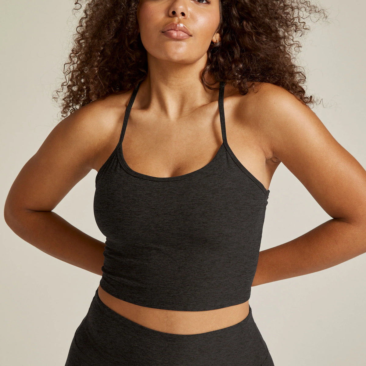 ◆BADBLOOD◆ Beyond Soft Cami Tank Black Áo Hai Dây [Nữ] Badblood - Beyond Soft Cami Tank – Dope Shop