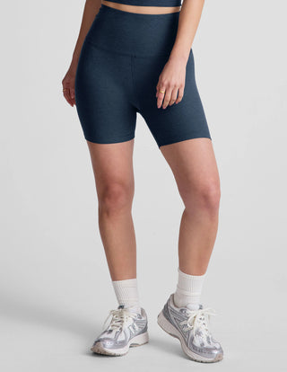 Beyond Yoga Spacedye Keep Pace 5" Short - Nocturnal Navy
