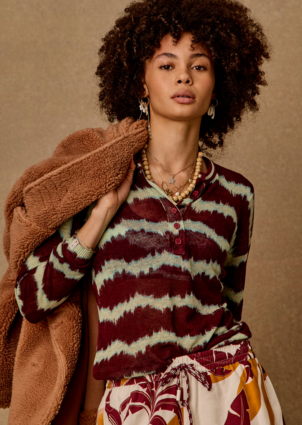 The Upside Rio Eli Long Sleeve Knit - Tie Dye – SculptHouse