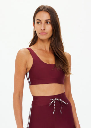 The Upside Oxford Harley Scoop Bra - Merlot