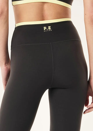 P.E. Nation Vita Full Length Legging - Smokestone/Lemonade