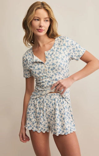 Z Supply Faye Ditsy Top - Crystal