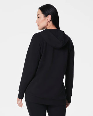 Spanx AirEssentials Long Hoodie - Very Black