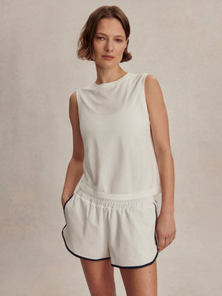 Varley Arlington Running Short 2 - White