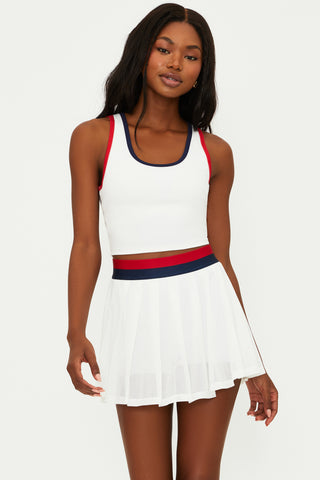 Beach Riot Ash Top - Cherry Indigo Colorblock