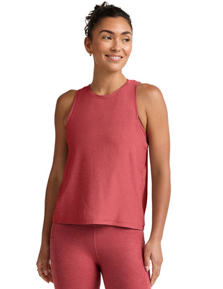 Beyond Yoga Featherweight Rebalance Tank - Faded Rose Heather