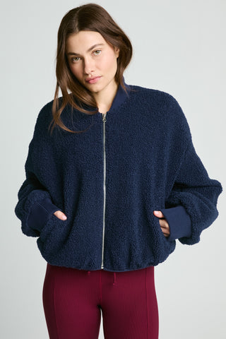 Year Of Ours Sherpa Bomber - Navy