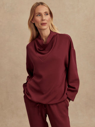 Varley Betsy Sweat - New Maroon