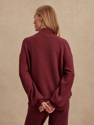 Varley Betsy Sweat - New Maroon