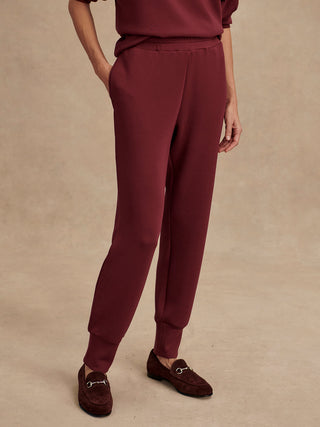 Varley The Slim Cuff Pant 25 - New Maroon