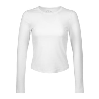 Year Of Ours Ribbed Long Sleeve - White