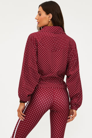 Beach Riot Casen Jacket - Crimson Dot