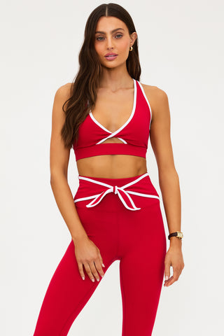 Beach Riot Twist Top - Peppermint