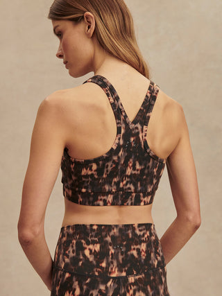 Varley Always Selma Bra - Smoky Tortoiseshell