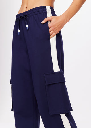 The Upside Hamptons Saylor Wide Leg Pant - Navy