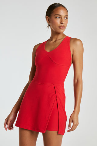 Year Of Ours Doubles Dress - Cherry