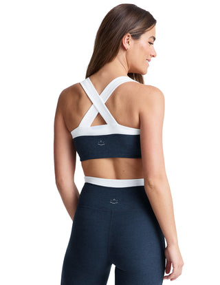 Beyond Yoga Spacedye Trophy Bra - Nocturnal Navy/Cloud White (Copy)
