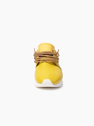 Esseutesse Leather Fringe Sneaker - Limoncello/Yellow
