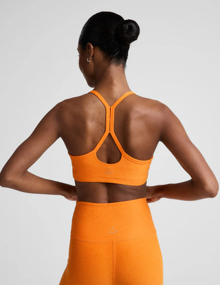 Beyond Yoga Spacedye Slim Racerback Bra -Bright Citrus Heather