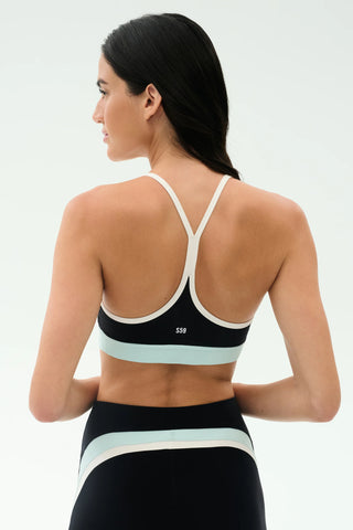 Splits59 Emerson Airweight Bra - Black/Ice