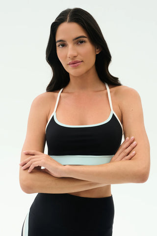 Splits59 Emerson Airweight Bra - Black/Ice