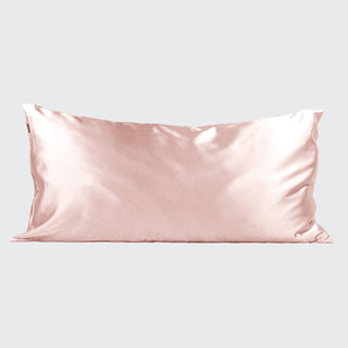 Kitsch Satin King Pillowcase - Blush