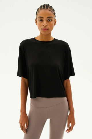Splits59 Djuna Oversized Jersey Tee - Black