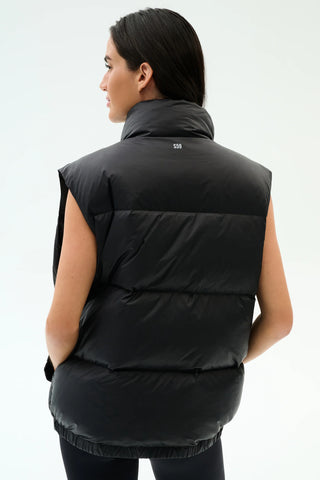 Splits59 Summit Nylon Puffer Vest - Black