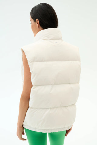 Splits59 Summit Nylon Puffer Vest - White