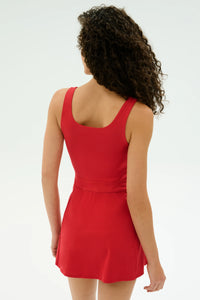Splits59 Martina Rigor Dress - Pirate Red