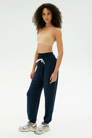 Splits59 Andie Oversized Fleece Sweatpants - Indigo