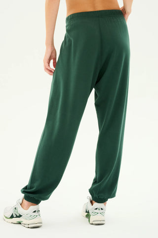 Splits59 Andie Oversized Fleece Sweatpants - Military