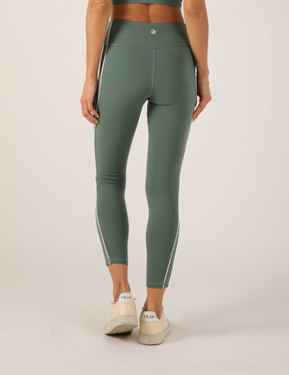Glyder Power Stride Legging - Smoky Basil