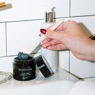 Skin Pharm Clay Time Charcoal Mask