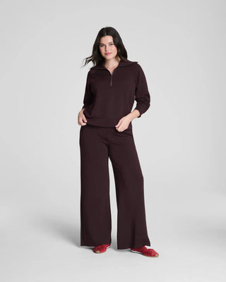 Spanx AirEssentials Wide Leg Pant - Truffle Brown