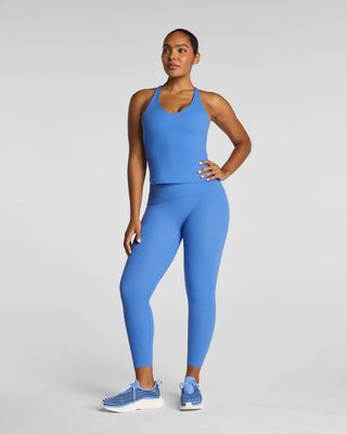 Spanx Get Moving V Neck Shelf Tank - Aster